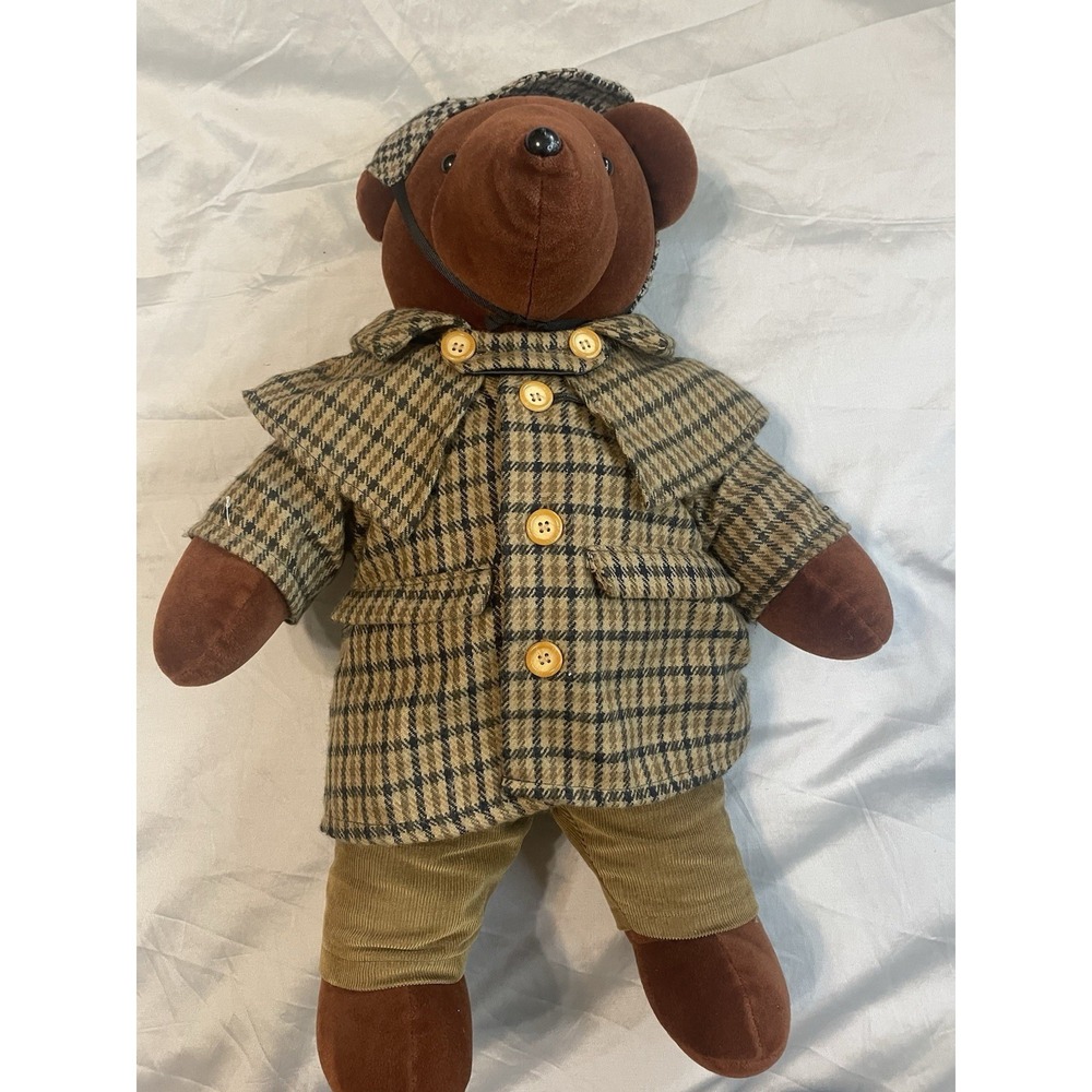 Vintage "Bearlock Holmes" Bear From North American Bear Company